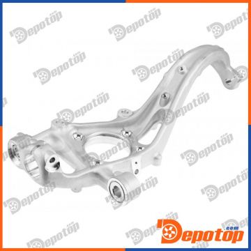 Fusée d'essieu, suspension de roue gauche pour AUDI | 75095, 58161101